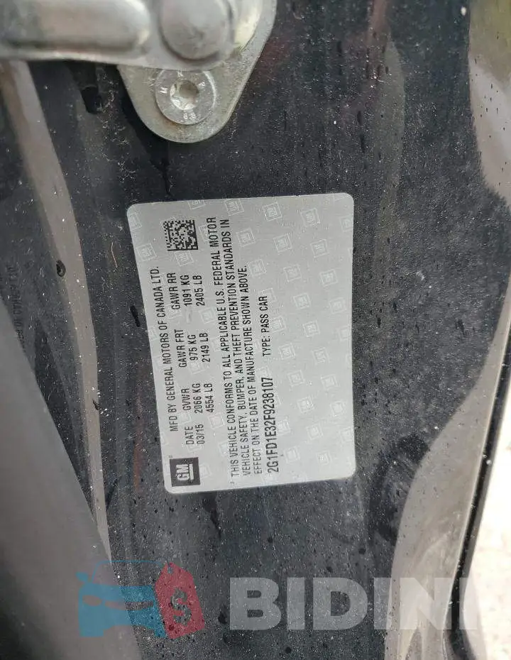 2G1FD1E32F9238107 Photo# 12