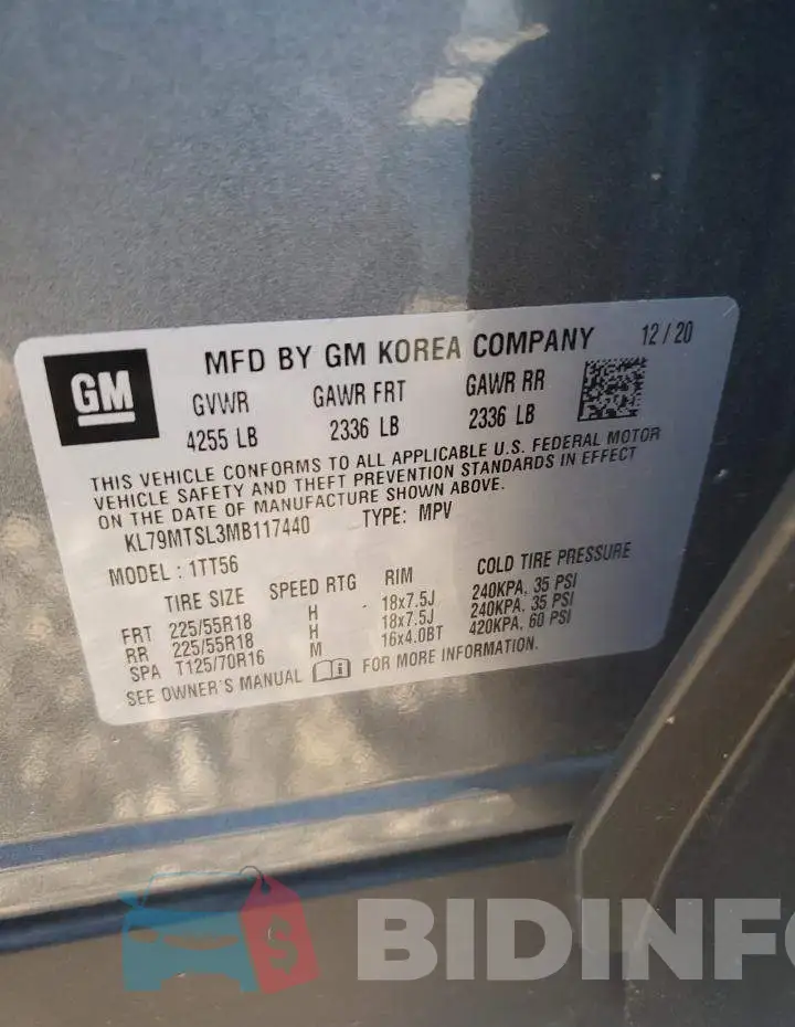 KL79MTSL3MB117440 Photo# 14