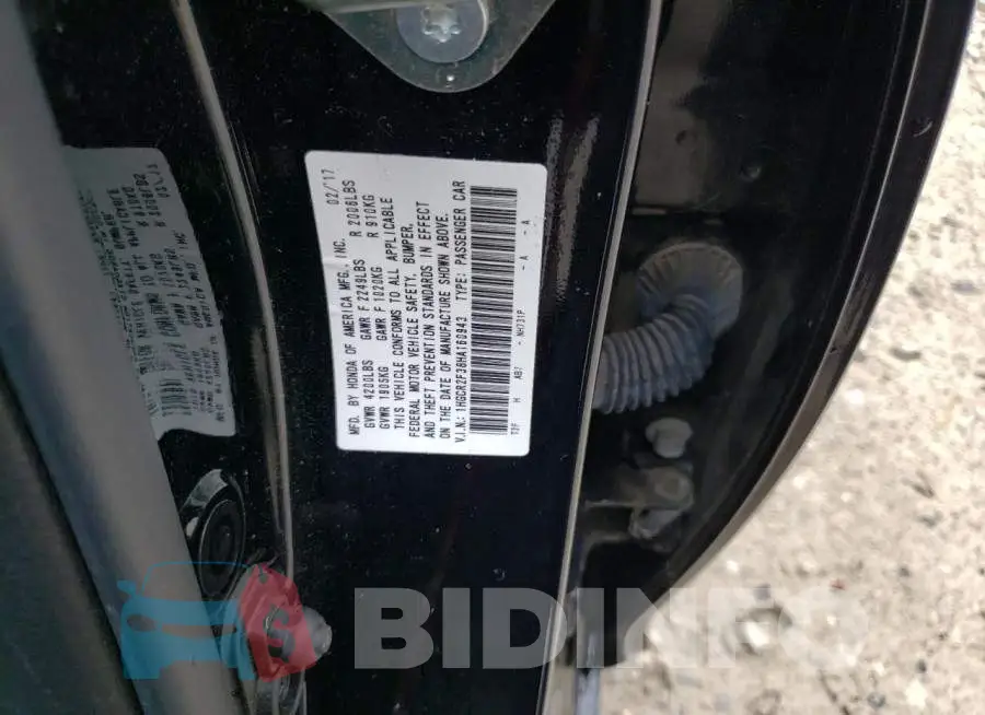 1HGCR2F38HA160943 Photo# 12