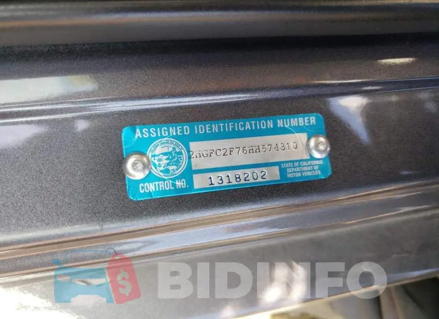 2HGFC2F76HH574810 Photo# 12
