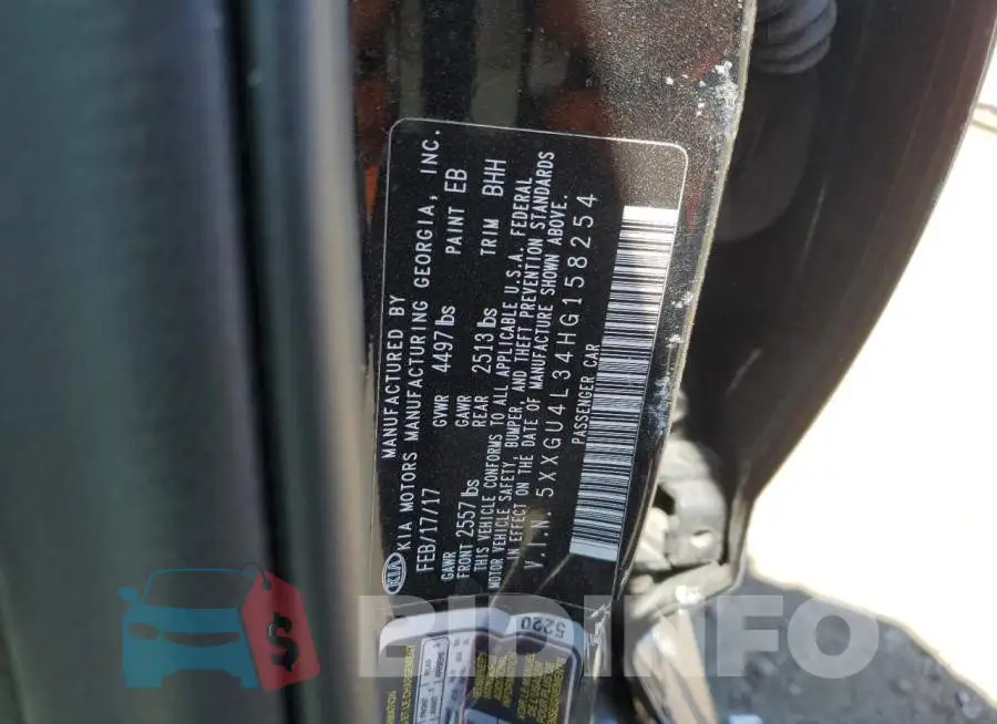 5XXGU4L34HG158254 Photo# 12