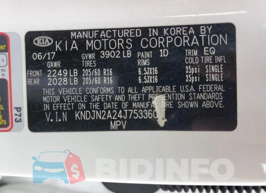 KNDJN2A24J7533608 Photo# 13