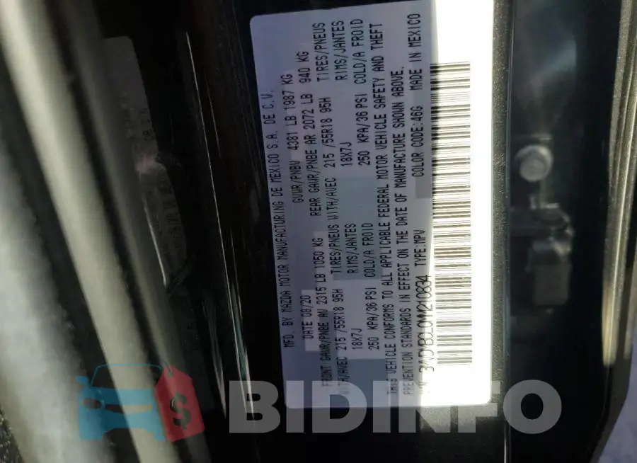 3MVDMBCL0MM210834 Photo# 12