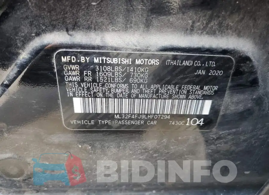 ML32F4FJ9LHF07294 Photo# 10