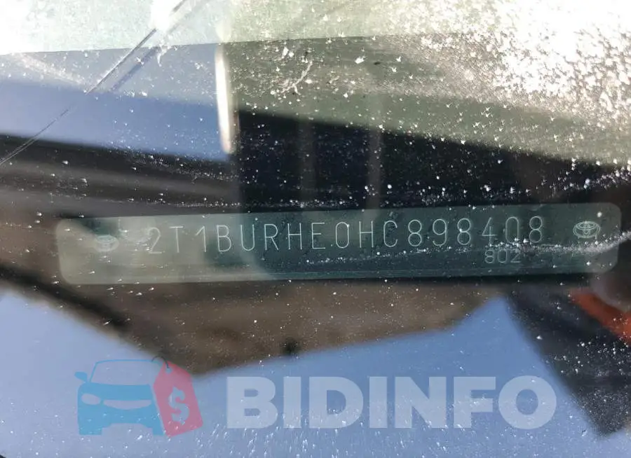 2T1BURHE0HC898408 Photo# 12