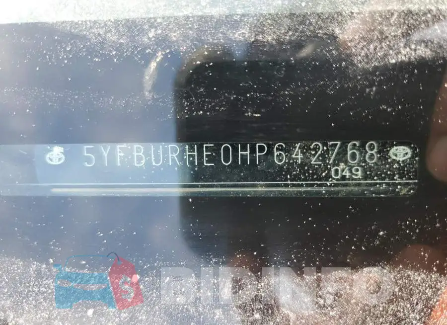 5YFBURHE0HP642768 Photo# 12