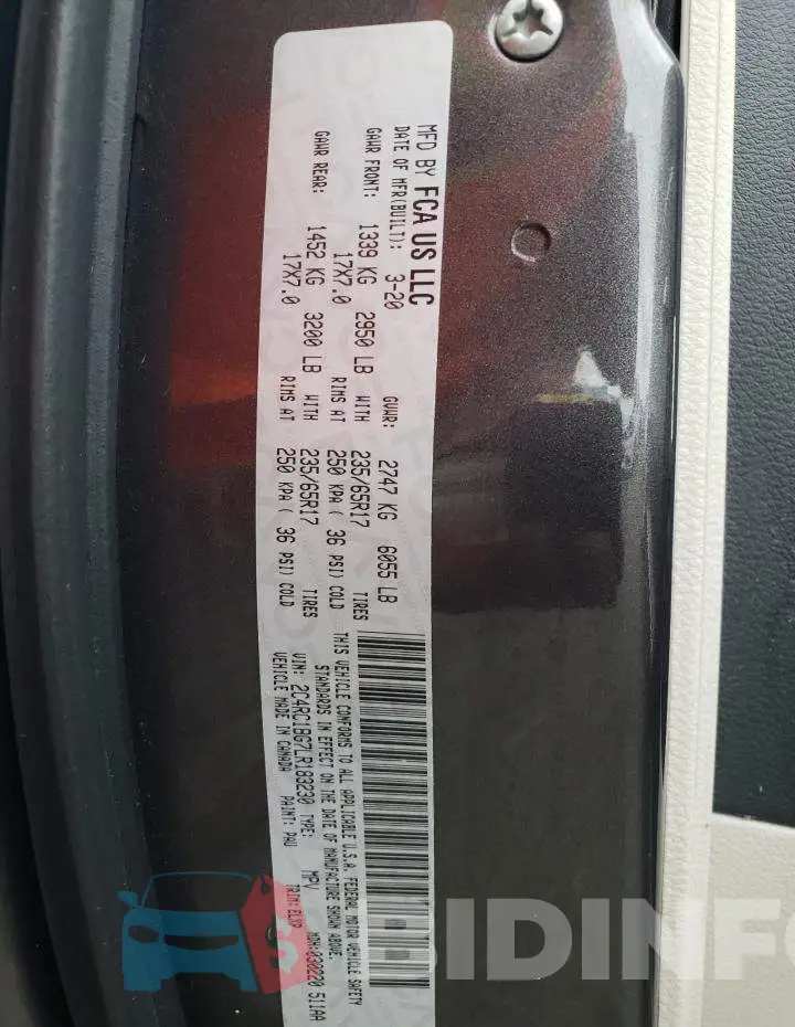 2C4RC1BG7LR183230 Photo# 13