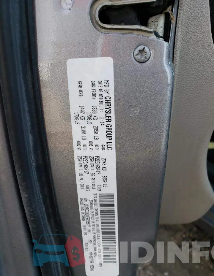 2C4RC1BGXER295877 Photo# 13