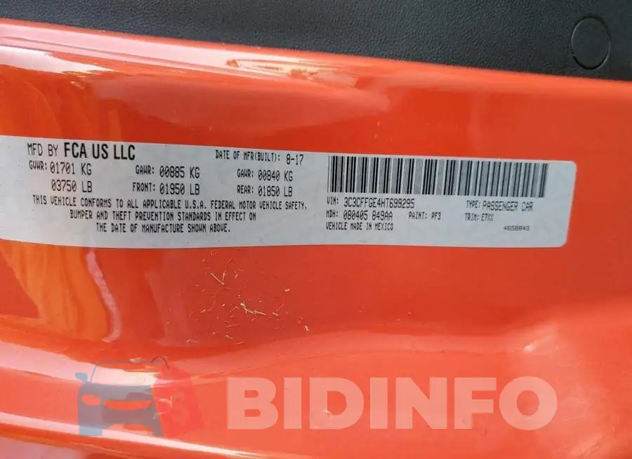 3C3CFFGE4HT699295 Photo# 12