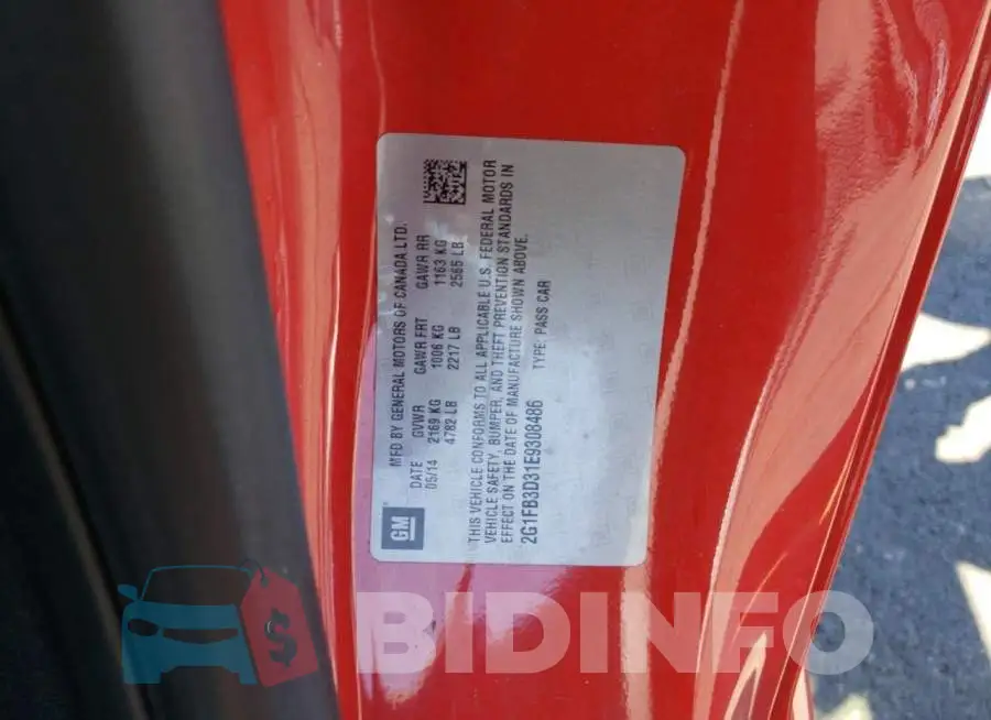 2G1FB3D31E9308486 Photo# 13