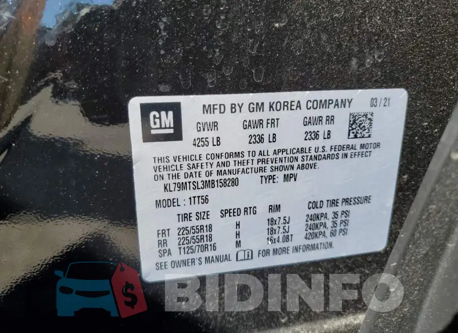 KL79MTSL3MB158280 Photo# 12