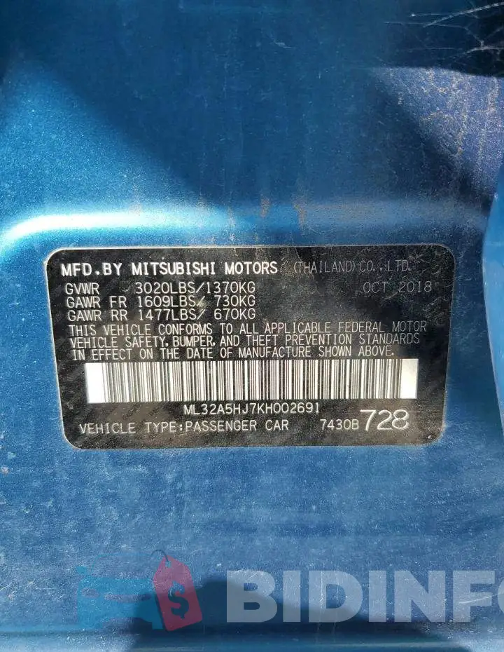 ML32A5HJ7KH002691 Photo# 12