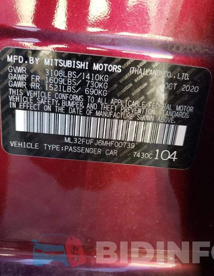 ML32FUFJ6MHF00739 Photo# 12