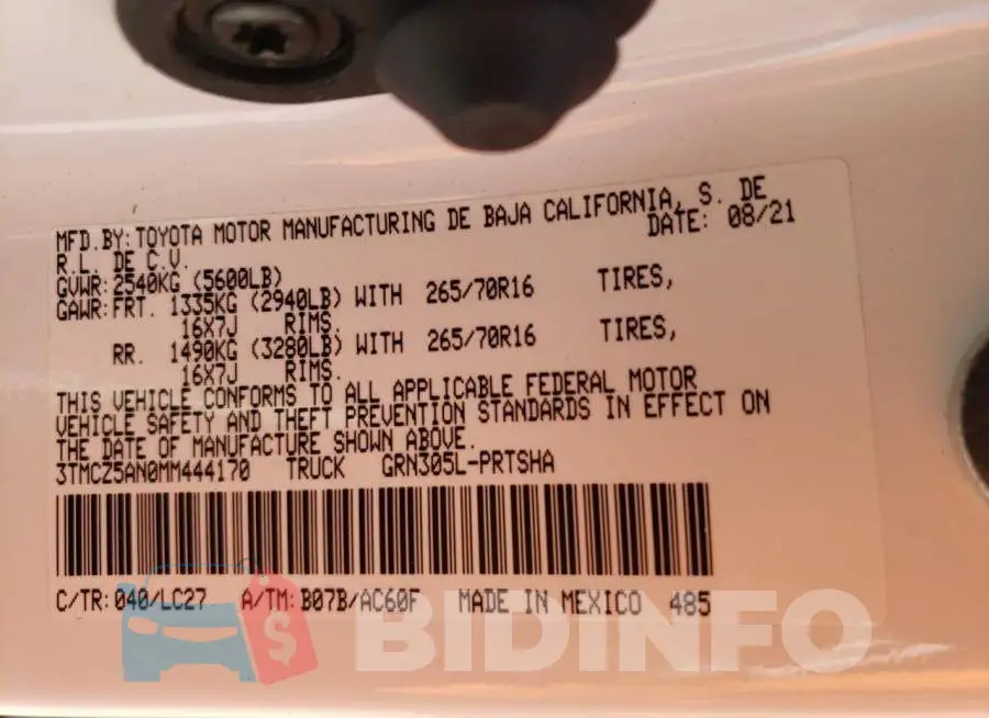 3TMCZ5AN0MM444170 Photo# 13