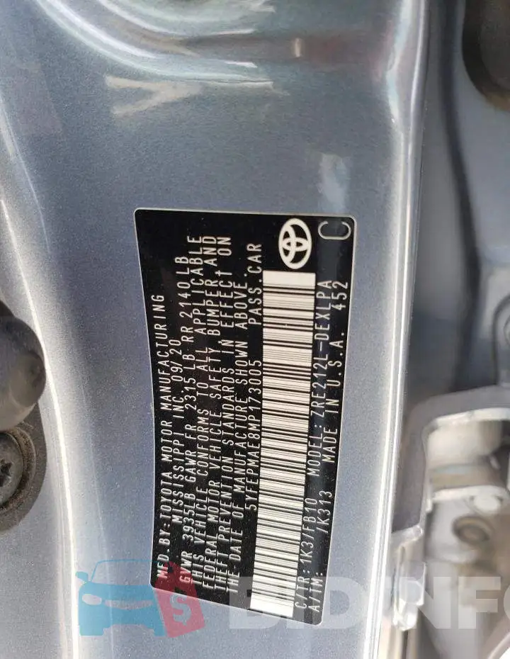 5YFEPMAE8MP173005 Photo# 12