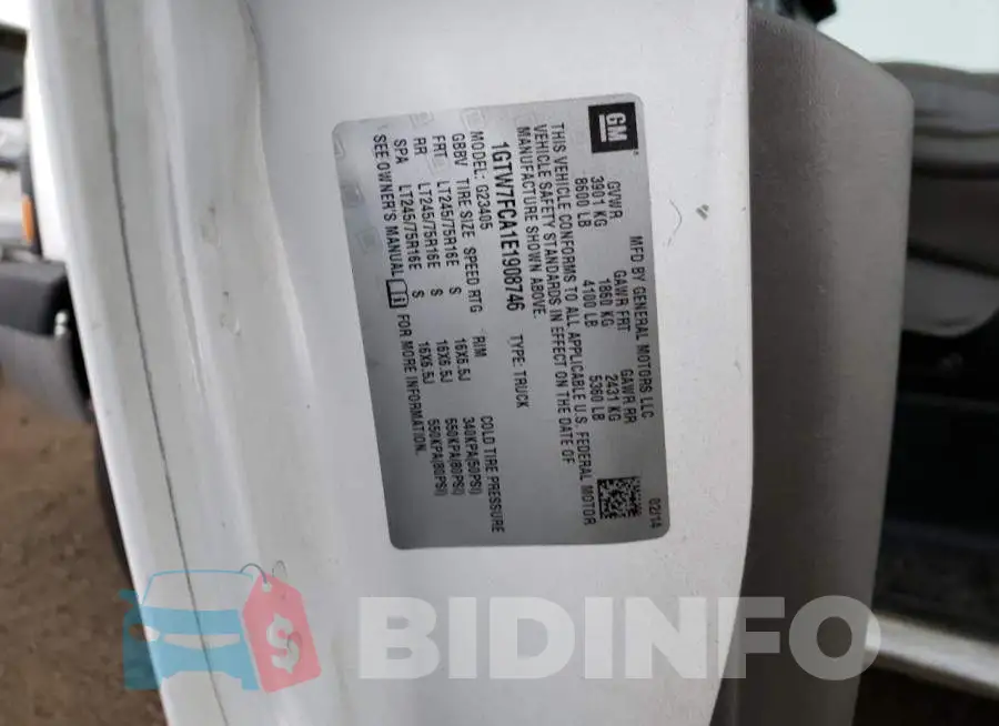 1GTW7FCA1E1908746 Photo# 13
