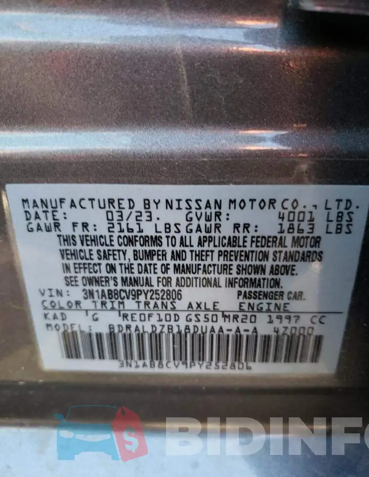 3N1AB8CV9PY252806 Photo# 12