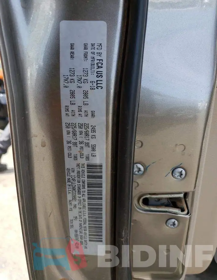 1C4PJLCX0KD220921 Photo# 13