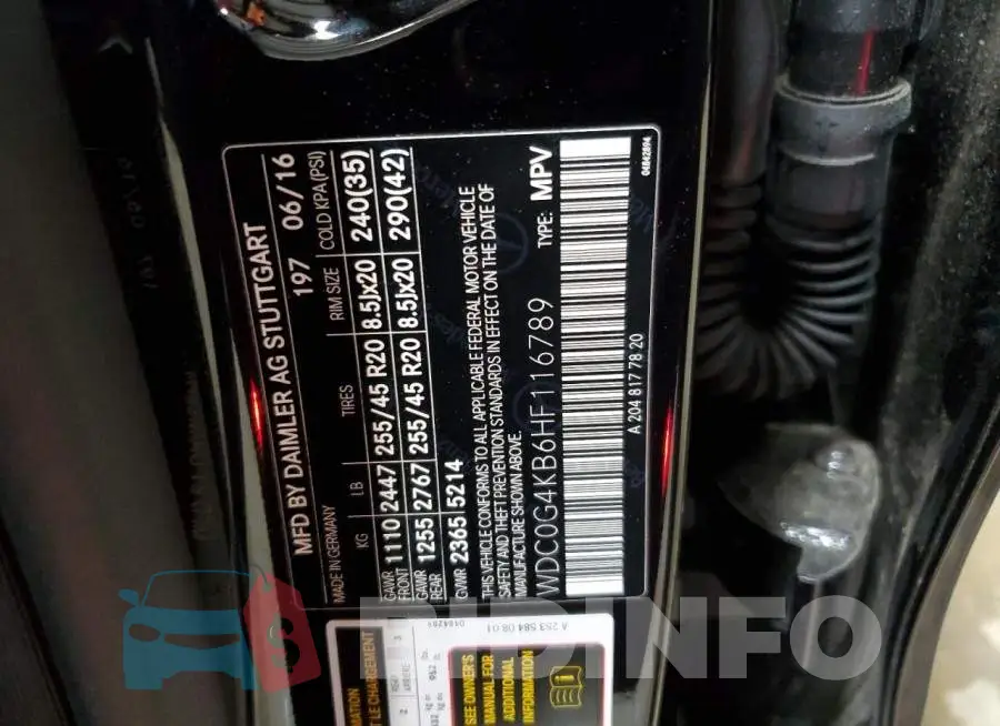 WDC0G4KB6HF116789 Photo# 13
