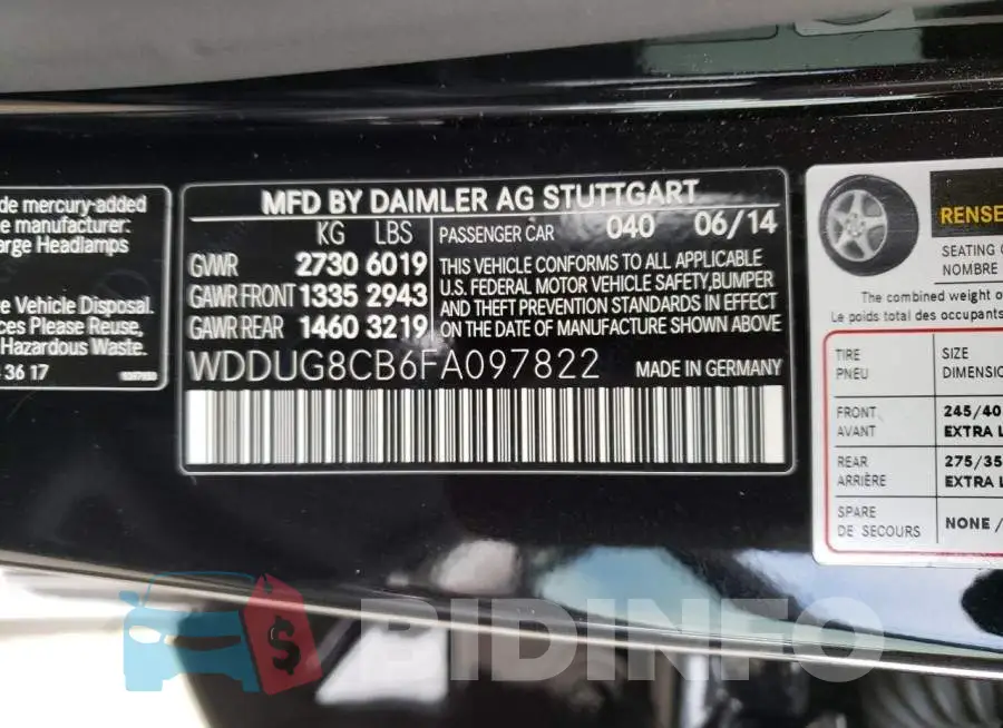 WDDUG8CB6FA097822 Photo# 12