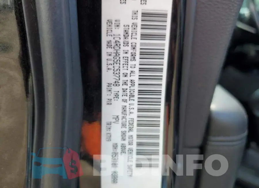 1C4RDHAG5EC537748 Photo# 13