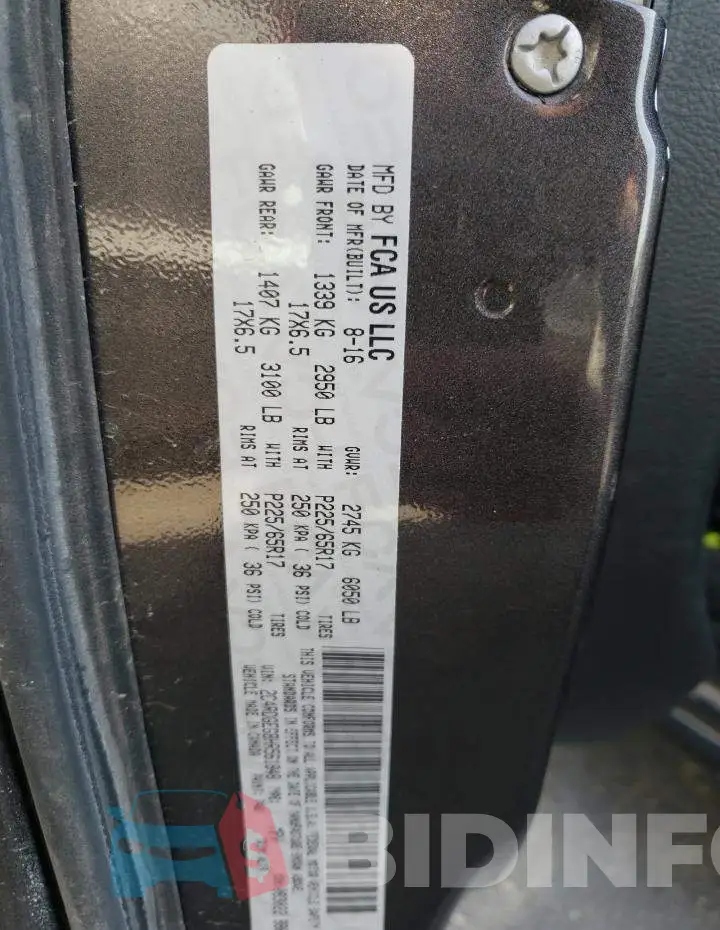 2C4RDGEG8HR561848 Photo# 13