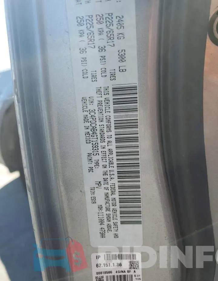 3C4PDCAB4GT159315 Photo# 13