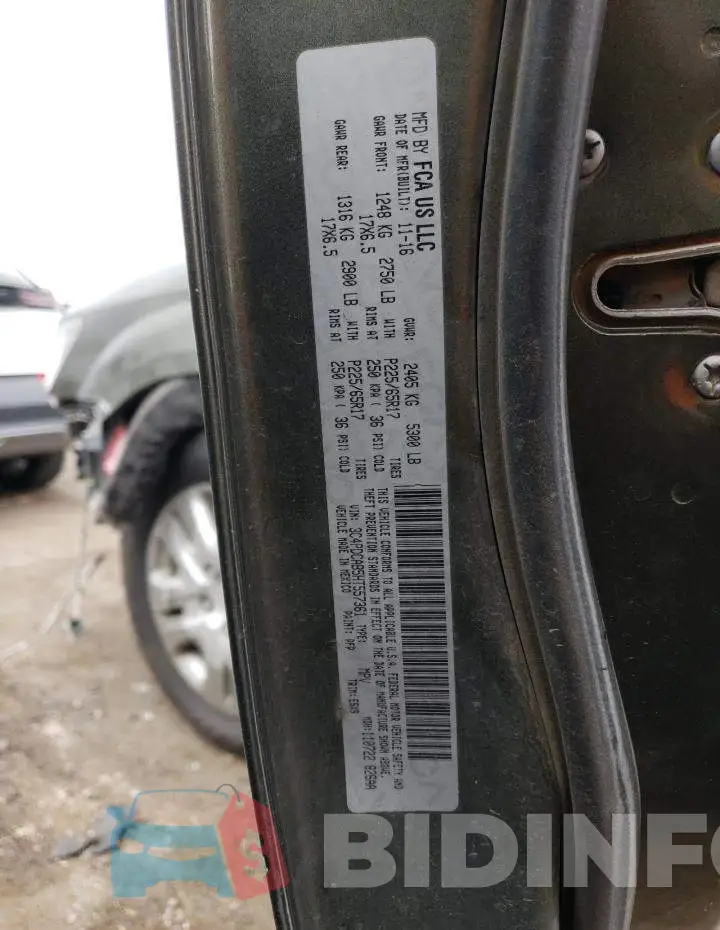 3C4PDCAB5HT557361 Photo# 13