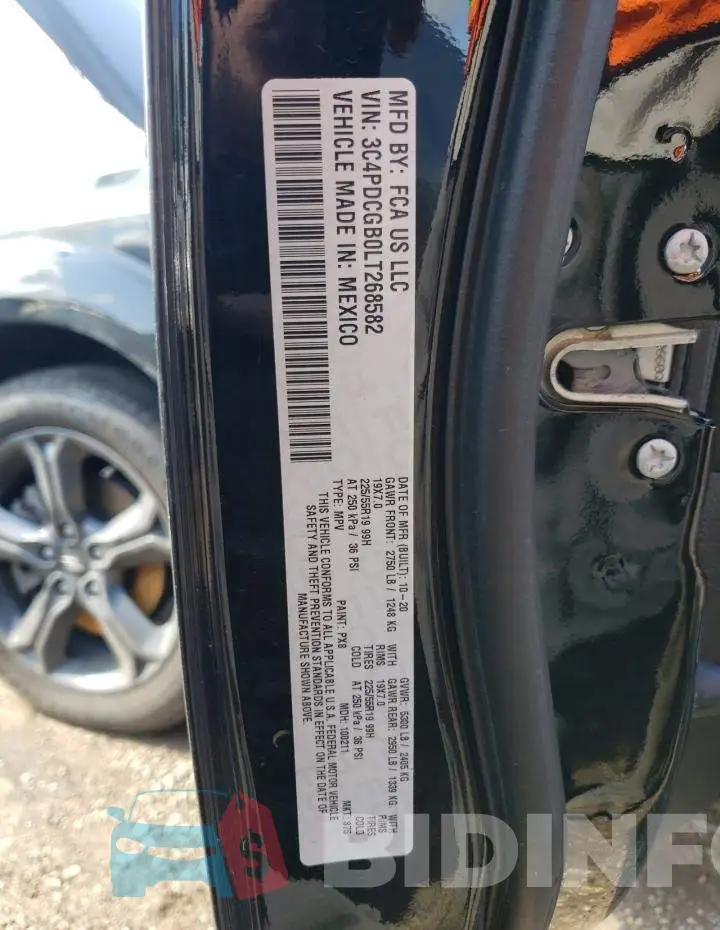 3C4PDCGB0LT268582 Photo# 13