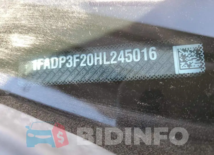 1FADP3F20HL245016 Photo# 12