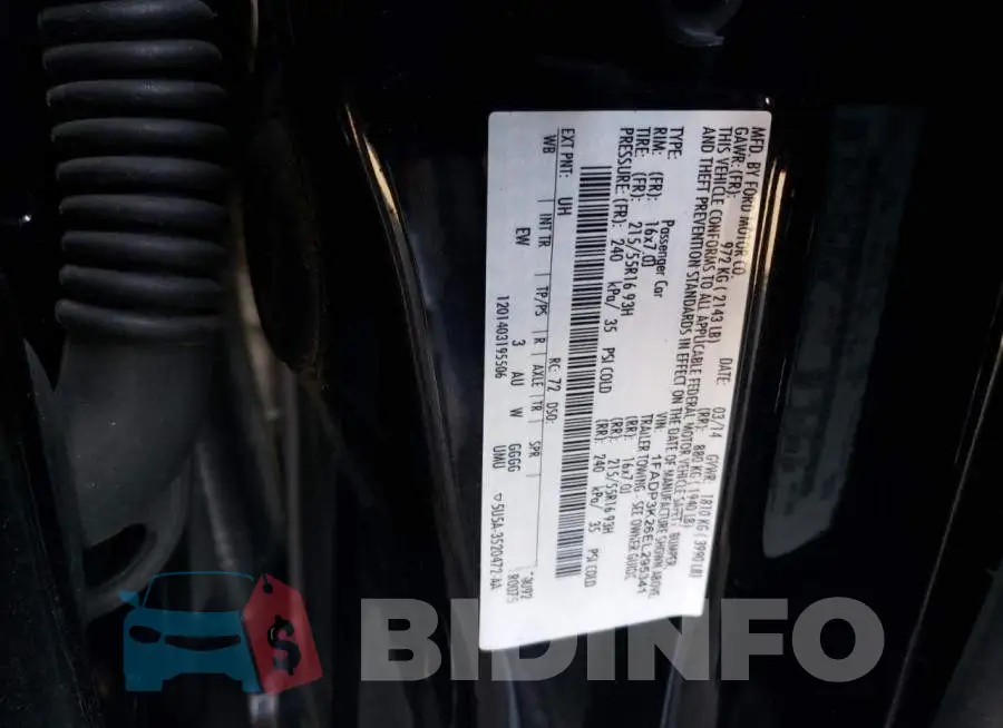 1FADP3K26EL295341 Photo# 12