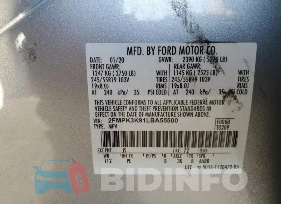 2FMPK3K91LBA55500 Photo# 12