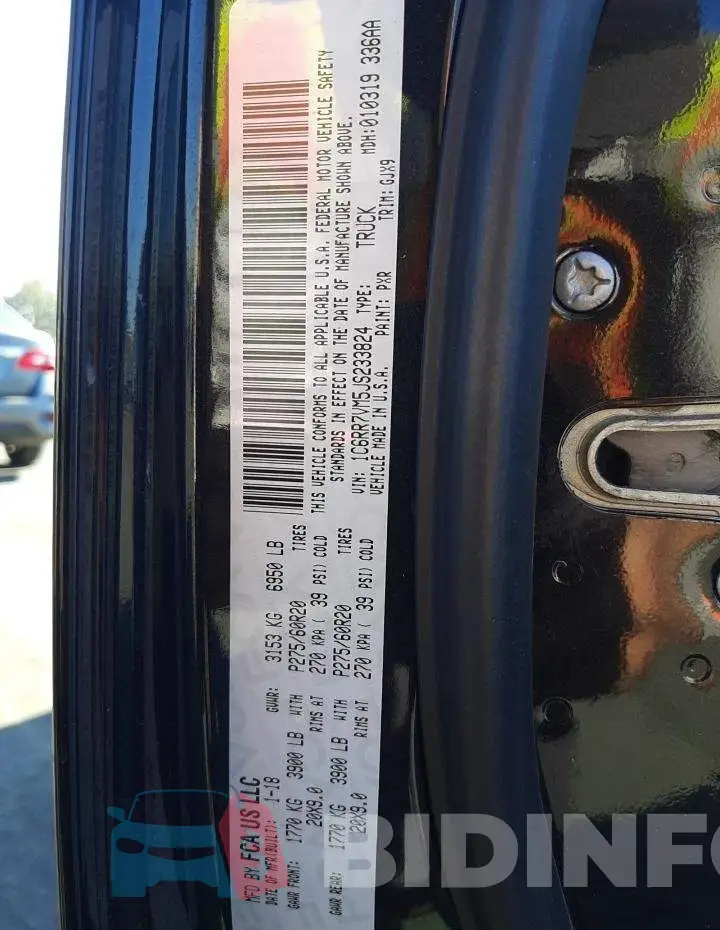 1C6RR7VM5JS233824 Photo# 12