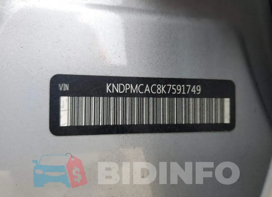 KNDPMCAC8K7591749 Photo# 13