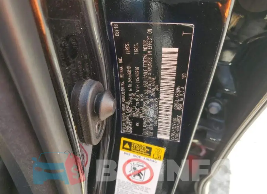 5TDZZRFHXJS285335 Photo# 13