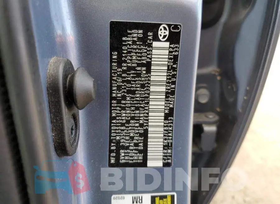 5YFEPRAE1LP032255 Photo# 12