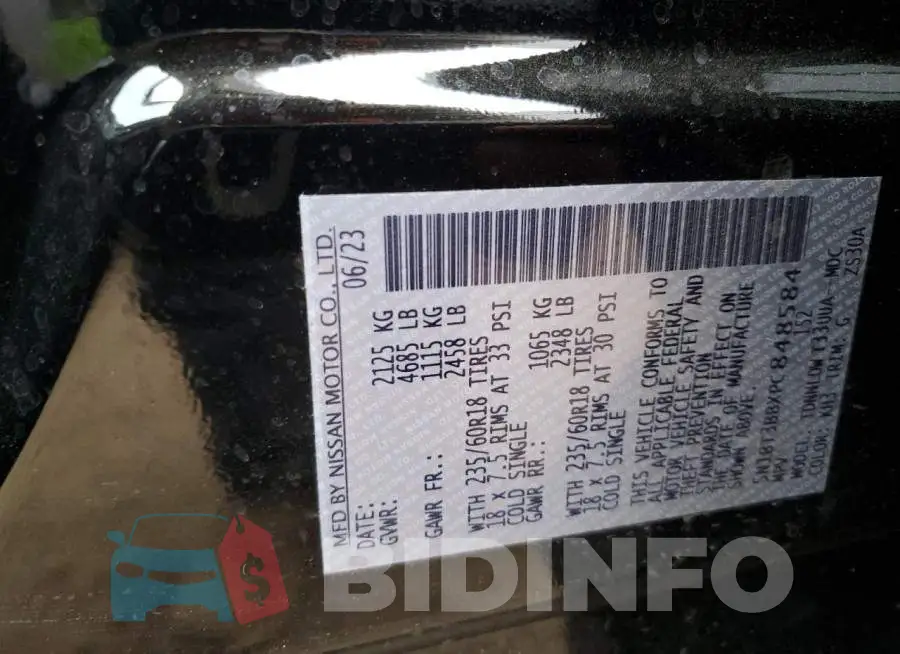 5N1BT3BBXPC848584 Photo# 13