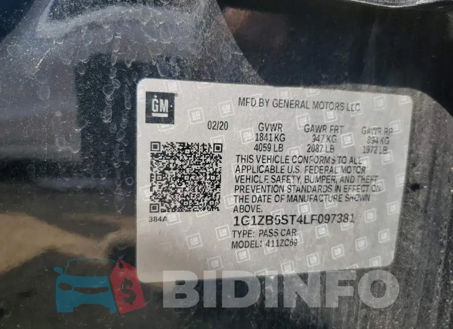 1G1ZB5ST4LF097381 Photo# 12