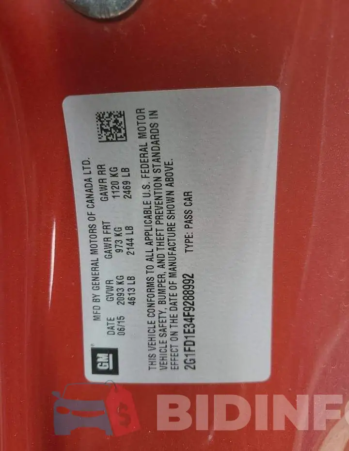 2G1FD1E34F9288992 Photo# 12