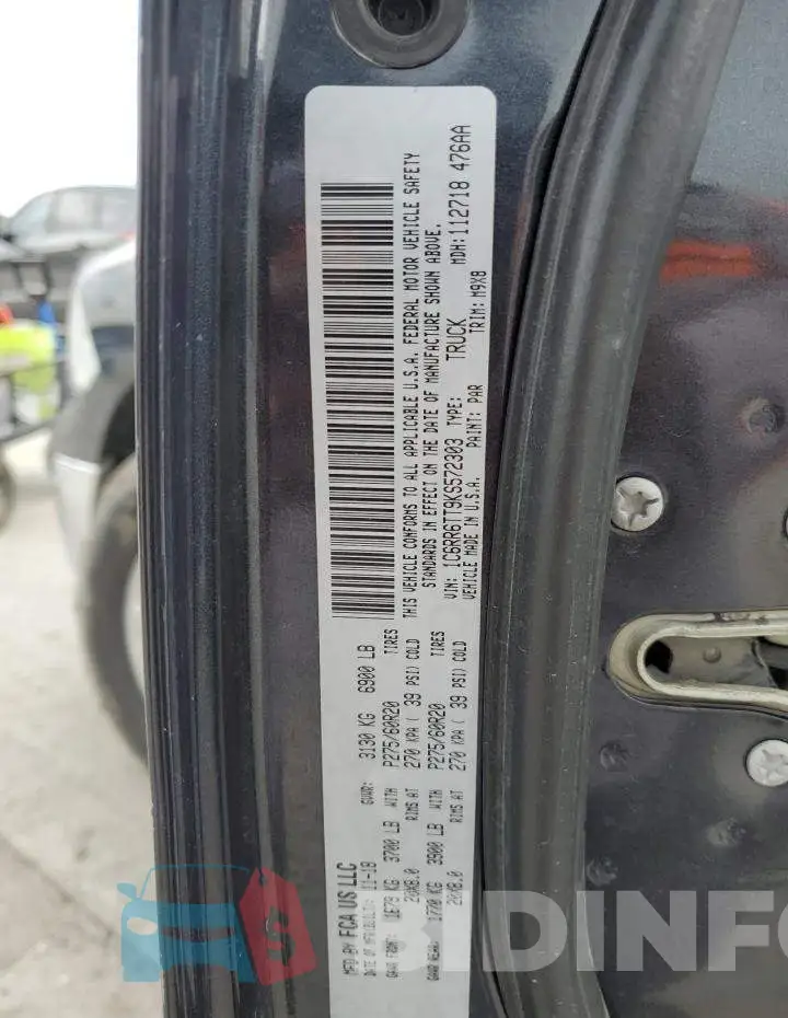 1C6RR6TT9KS572303 Photo# 12