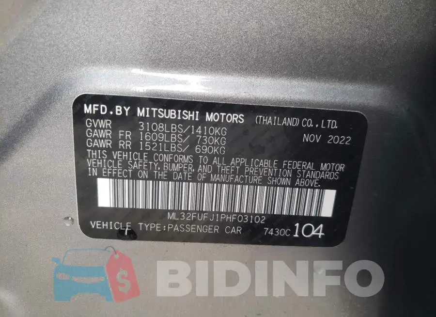 ML32FUFJ1PHF03102 Photo# 12