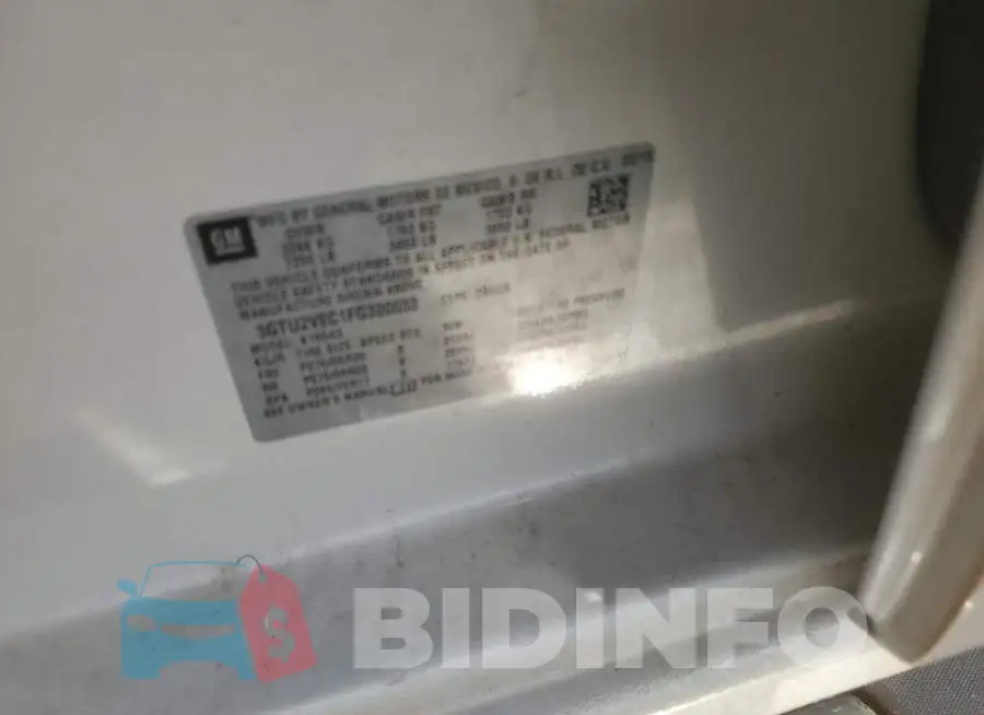 3GTU2VEC1FG300033 Photo# 12