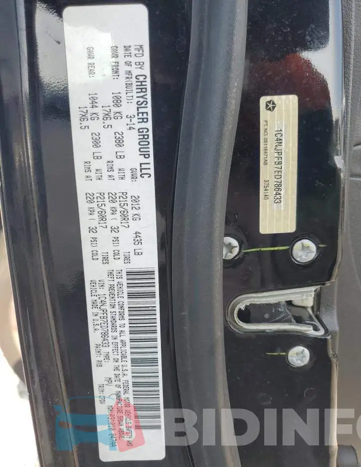 1C4NJPFB7ED786433 Photo# 12