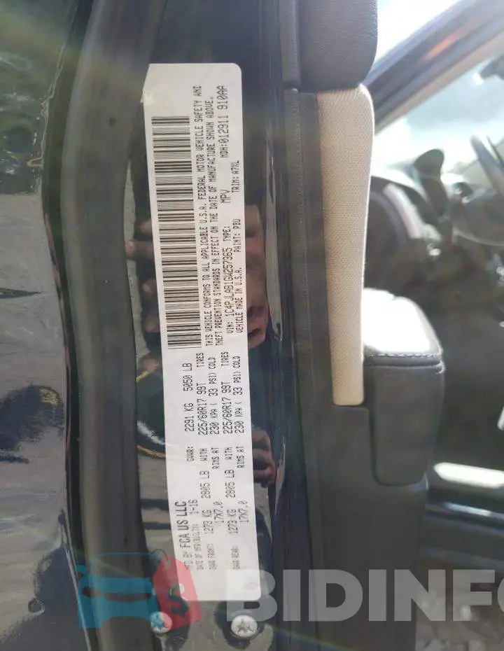 1C4PJLAB1GW257365 Photo# 13
