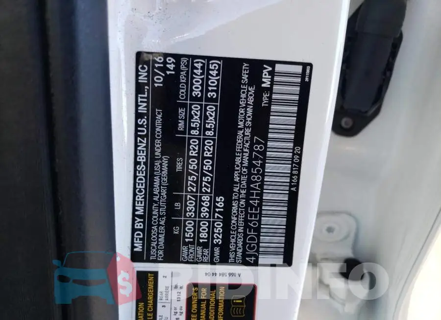 4JGDF6EE4HA854787 Photo# 13