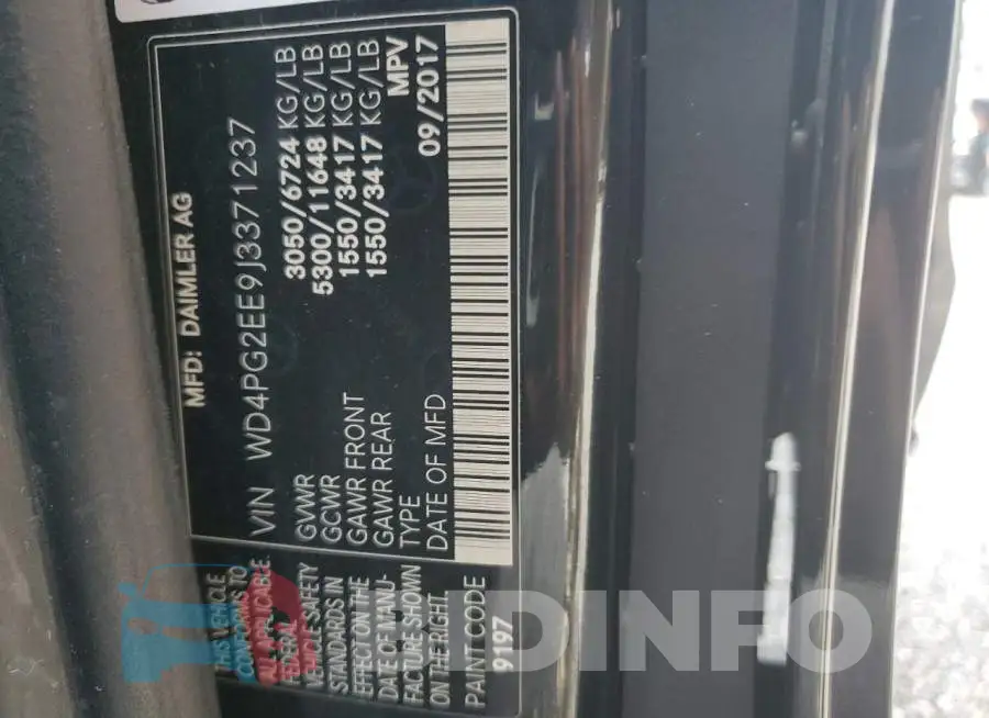 WD4PG2EE9J3371237 Photo# 13