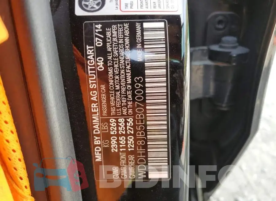 WDDHF8JB5EB070093 Photo# 12