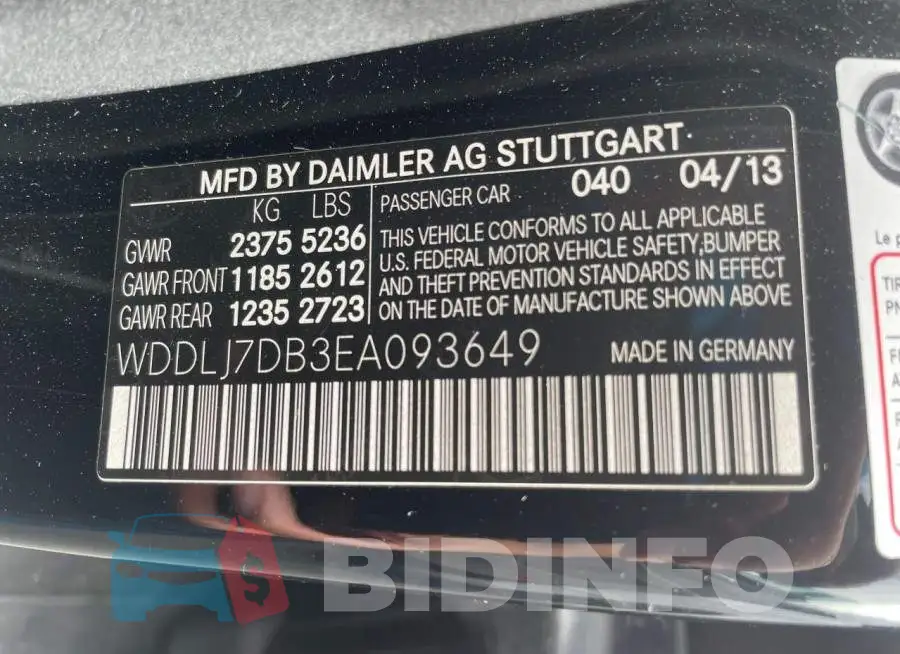 WDDLJ7DB3EA093649 Photo# 10
