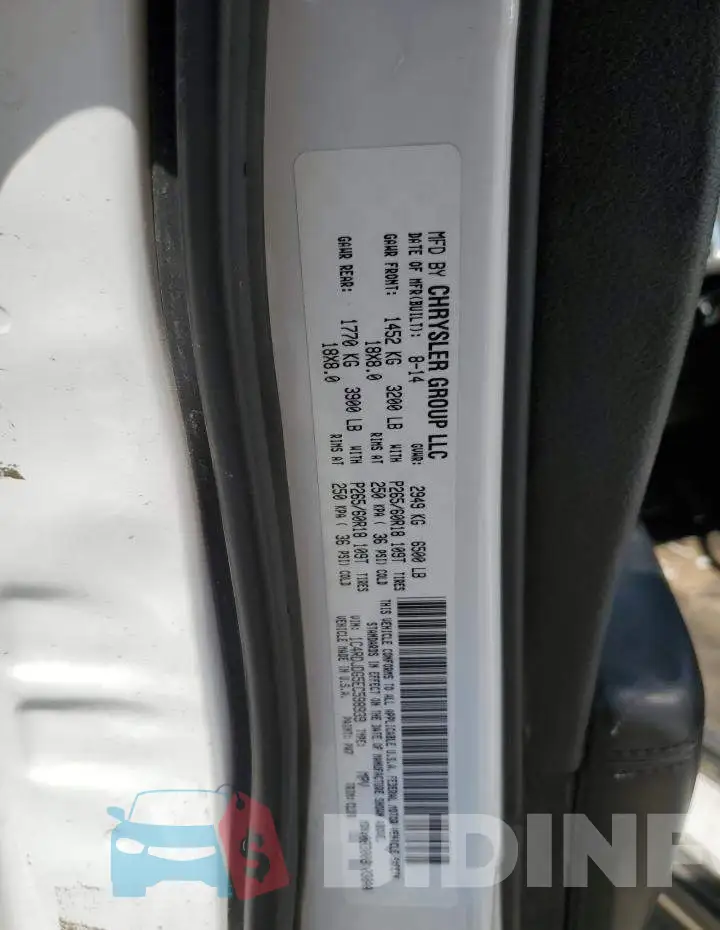 1C4RDJDG5EC598939 Photo# 12