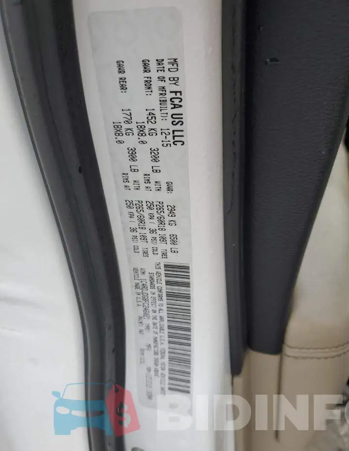 1C4RDJDG8FC246021 Photo# 13